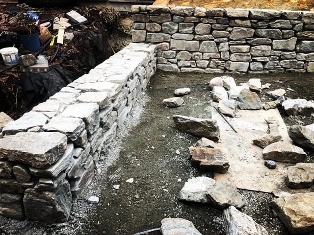 Okanagan Hardscape Services Mortar Walls